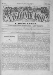 Tygodnik Mód i Powieści. Pismo ilustrowane dla kobiet z dodatkiem Ubiory i Roboty 1877 III, No 28