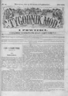 Tygodnik Mód i Powieści. Pismo ilustrowane dla kobiet z dodatkiem Ubiory i Roboty 1877 III, No 40