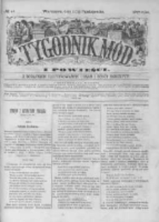 Tygodnik Mód i Powieści. Pismo ilustrowane dla kobiet z dodatkiem Ubiory i Roboty 1877 IV, No 41