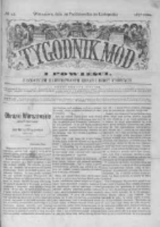 Tygodnik Mód i Powieści. Pismo ilustrowane dla kobiet z dodatkiem Ubiory i Roboty 1877 IV, No 45