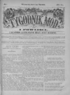 Tygodnik Mód i Powieści. Pismo ilustrowane dla kobiet z dodatkiem Ubiory i Roboty 1882 I, No 2