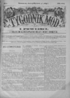 Tygodnik Mód i Powieści. Pismo ilustrowane dla kobiet z dodatkiem Ubiory i Roboty 1882 I, No 5
