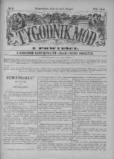 Tygodnik Mód i Powieści. Pismo ilustrowane dla kobiet z dodatkiem Ubiory i Roboty 1882 I, No 8