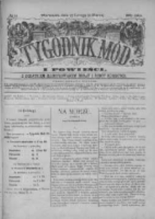 Tygodnik Mód i Powieści. Pismo ilustrowane dla kobiet z dodatkiem Ubiory i Roboty 1882 I, No 10