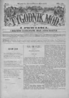 Tygodnik Mód i Powieści. Pismo ilustrowane dla kobiet z dodatkiem Ubiory i Roboty 1882 I, No 13
