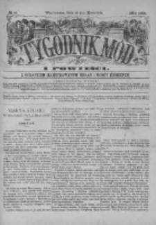 Tygodnik Mód i Powieści. Pismo ilustrowane dla kobiet z dodatkiem Ubiory i Roboty 1882 II, No 16