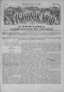 Tygodnik Mód i Powieści. Pismo ilustrowane dla kobiet z dodatkiem Ubiory i Roboty 1882 II, No 19
