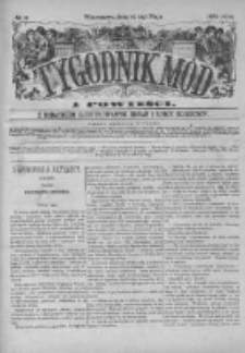 Tygodnik Mód i Powieści. Pismo ilustrowane dla kobiet z dodatkiem Ubiory i Roboty 1882 II, No 21