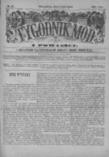 Tygodnik Mód i Powieści. Pismo ilustrowane dla kobiet z dodatkiem Ubiory i Roboty 1882 III, No 28