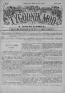 Tygodnik Mód i Powieści. Pismo ilustrowane dla kobiet z dodatkiem Ubiory i Roboty 1882 III, No 30
