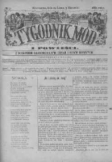 Tygodnik Mód i Powieści. Pismo ilustrowane dla kobiet z dodatkiem Ubiory i Roboty 1882 III, No 31