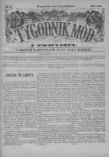 Tygodnik Mód i Powieści. Pismo ilustrowane dla kobiet z dodatkiem Ubiory i Roboty 1882 III, No 33