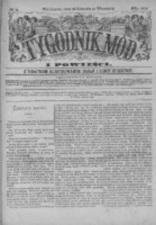Tygodnik Mód i Powieści. Pismo ilustrowane dla kobiet z dodatkiem Ubiory i Roboty 1882 III, No 35