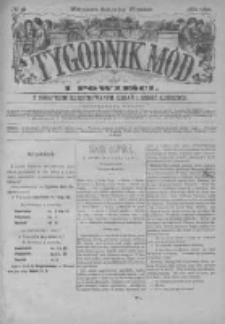 Tygodnik Mód i Powieści. Pismo ilustrowane dla kobiet z dodatkiem Ubiory i Roboty 1882 III, No 38
