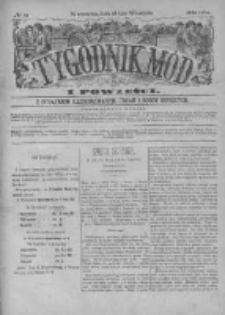Tygodnik Mód i Powieści. Pismo ilustrowane dla kobiet z dodatkiem Ubiory i Roboty 1882 III, No 39
