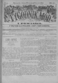 Tygodnik Mód i Powieści. Pismo ilustrowane dla kobiet z dodatkiem Ubiory i Roboty 1882 III, No 40