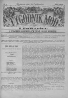 Tygodnik Mód i Powieści. Pismo ilustrowane dla kobiet z dodatkiem Ubiory i Roboty 1882 IV, No 41