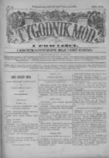 Tygodnik Mód i Powieści. Pismo ilustrowane dla kobiet z dodatkiem Ubiory i Roboty 1882 IV, No 43