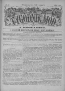Tygodnik Mód i Powieści. Pismo ilustrowane dla kobiet z dodatkiem Ubiory i Roboty 1882 IV, No 46