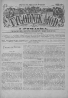 Tygodnik Mód i Powieści. Pismo ilustrowane dla kobiet z dodatkiem Ubiory i Roboty 1883 I, No 2