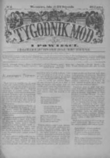 Tygodnik Mód i Powieści. Pismo ilustrowane dla kobiet z dodatkiem Ubiory i Roboty 1883 I, No 4