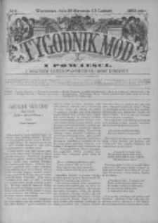 Tygodnik Mód i Powieści. Pismo ilustrowane dla kobiet z dodatkiem Ubiory i Roboty 1883 I, No 6