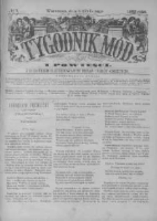 Tygodnik Mód i Powieści. Pismo ilustrowane dla kobiet z dodatkiem Ubiory i Roboty 1883 I, No 7