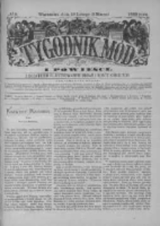 Tygodnik Mód i Powieści. Pismo ilustrowane dla kobiet z dodatkiem Ubiory i Roboty 1883 I, No 9