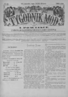 Tygodnik Mód i Powieści. Pismo ilustrowane dla kobiet z dodatkiem Ubiory i Roboty 1883 I, No 13