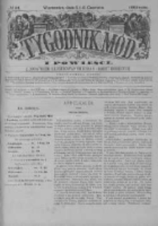 Tygodnik Mód i Powieści. Pismo ilustrowane dla kobiet z dodatkiem Ubiory i Roboty 1883 II, No 24