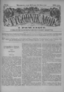 Tygodnik Mód i Powieści. Pismo ilustrowane dla kobiet z dodatkiem Ubiory i Roboty 1883 III, No 32