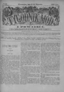 Tygodnik Mód i Powieści. Pismo ilustrowane dla kobiet z dodatkiem Ubiory i Roboty 1883 III, No 33