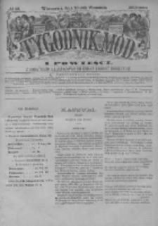Tygodnik Mód i Powieści. Pismo ilustrowane dla kobiet z dodatkiem Ubiory i Roboty 1883 III, No 38