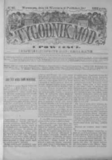 Tygodnik Mód i Powieści. Pismo ilustrowane dla kobiet z dodatkiem Ubiory i Roboty 1883 III, No 40