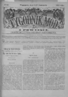 Tygodnik Mód i Powieści. Pismo ilustrowane dla kobiet z dodatkiem Ubiory i Roboty 1883 IV, No 46