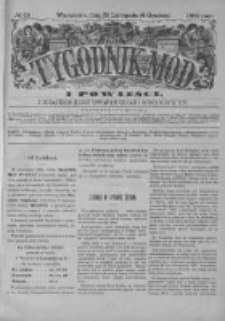 Tygodnik Mód i Powieści. Pismo ilustrowane dla kobiet z dodatkiem Ubiory i Roboty 1883 IV, No 49