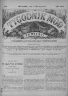 Tygodnik Mód i Powieści. Pismo ilustrowane dla kobiet z dodatkiem Ubiory i Roboty 1887 I, No 5