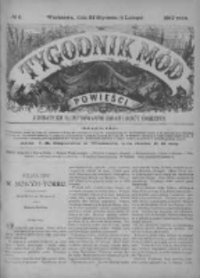 Tygodnik Mód i Powieści. Pismo ilustrowane dla kobiet z dodatkiem Ubiory i Roboty 1887 I, No 6