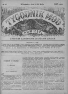 Tygodnik Mód i Powieści. Pismo ilustrowane dla kobiet z dodatkiem Ubiory i Roboty 1887 II, No 20