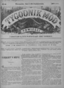 Tygodnik Mód i Powieści. Pismo ilustrowane dla kobiet z dodatkiem Ubiory i Roboty 1887 IV, No 42