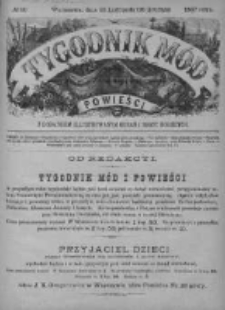 Tygodnik Mód i Powieści. Pismo ilustrowane dla kobiet z dodatkiem Ubiory i Roboty 1887 IV, No 50
