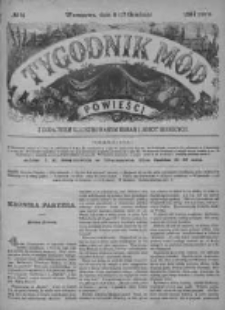 Tygodnik Mód i Powieści. Pismo ilustrowane dla kobiet z dodatkiem Ubiory i Roboty 1887 IV, No 51