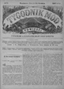 Tygodnik Mód i Powieści. Pismo ilustrowane dla kobiet z dodatkiem Ubiory i Roboty 1887 IV, No 53