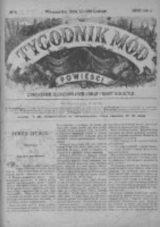 Tygodnik Mód i Powieści. Pismo ilustrowane dla kobiet z dodatkiem Ubiory i Roboty 1888 I, No 8