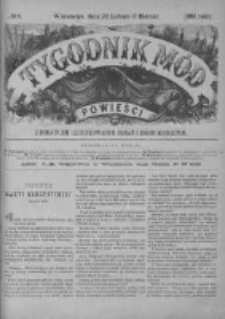 Tygodnik Mód i Powieści. Pismo ilustrowane dla kobiet z dodatkiem Ubiory i Roboty 1888 I, No 9