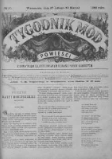 Tygodnik Mód i Powieści. Pismo ilustrowane dla kobiet z dodatkiem Ubiory i Roboty 1888 I, No 10