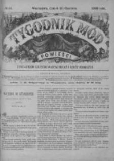 Tygodnik Mód i Powieści. Pismo ilustrowane dla kobiet z dodatkiem Ubiory i Roboty 1888 II, No 24
