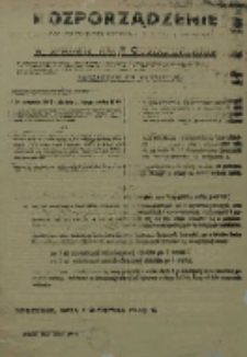 Rozporządzenie Wojewody Szczecińskiego z dnia 1 sierpnia 1949 r. w sprawie akcji odszczurzania
