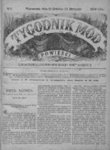 Tygodnik Mód i Powieści. Pismo ilustrowane dla kobiet z dodatkiem Ubiory i Roboty 1889 I, No 2
