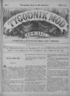 Tygodnik Mód i Powieści. Pismo ilustrowane dla kobiet z dodatkiem Ubiory i Roboty 1889 I, No 4